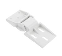 Veemoon Charnières de Porte de Réfrigérateur de Camping-car Double Charnière en Plastique Blanc pour Porte de Congélateur Coffre, Ouverture et Fermeture Sécurisées, Bricolage