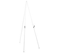 Veemoon Chevalet de Dessin Pliable en Alliage D’Aluminium Blanc Trépied Télescopique Portable pour Exposition et Peinture Support Multifonction pour Artistes et Étudiants