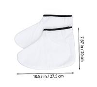 Veemoon Cire Pour Bain De Paraffine Mitaines Pour Soin Des Couvre Spa Cire Pour Thérapie Thermique Blanc