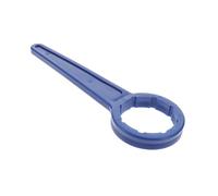 Veemoon Clé à Couvercle de Seau en Plastique Bleu pour Seaux 5-10l, Outil D'ouverture Manuel Compact et Portable, Compatible Ouvre-bidon Industriel pour Usage Manutention et Maintenance