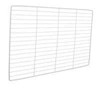 Veemoon Cloison Métallique pour Congélateur 28×45 Cm Blanche, Séparateur de Rangement en Grille Résistante au Froid, Organiseur Compartimenté pour Barres Glacées, Accessoire Pratique