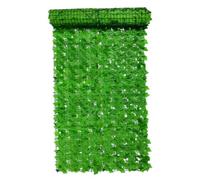 Veemoon Clôture Artificielle Vertes Résistante Aux Intempéries Treillis Plantes Grimpantes Simulé pour Balcon Jardin Brise-Vue Naturel Anti-UV Décoration Extérieure