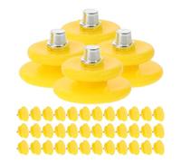 Veemoon Clous de Glace 100pcs en Abs Poids Léger, Installation Facile, pour Chaussures de Trekking et Alpinisme Neige