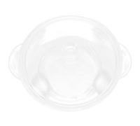 Veemoon Cocotte en Verre Borosilicate 25 L Double Poignée et Couvercle Conçue pour Mijoter Pâtes Soupes et Repas pour Bébé à Domicile