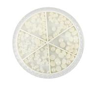 Veemoon Coffret de Perles pour Ongles Décorations Brillantes et Accessoires de Manucure Ornements de Manucure Faciles à Appliquer pour Décoration Élégante