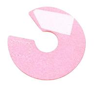 Veemoon Collier Conique Anti-Morsure pour Perroquet en Cuir Microfibre Rose, Protection Cicatrisation Plumage, Accessoire Santé pour Oiseaux, Collerette Confortable et Sécurisée