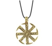 Veemoon Collier Ras Cou Unisexe en Runes de Pirate Chaîne Chic pour Homme et Femme Style Élégant pour Fête et Festival Détails Raffinés