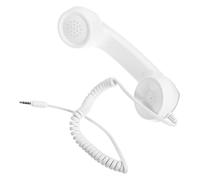 Veemoon Combiné Téléphonique Rétro Microphone Clair et Compatible avec Divers Modèles Design Pratique pour Conversations sans Interruption