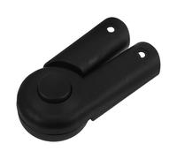 Veemoon Connecteur de Tige de Poussée Pliable Poignée de Chariot Pliable Joint d'angle en Nylon Léger Noir pour Chariot pour Camping et Courses