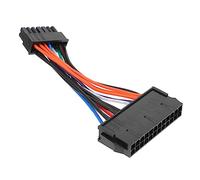 Veemoon Convertisseur de Câble d'alimentation ATX Broches à 14 Broches pour Remplacement de Câble Adaptateur d'alimentation de La Carte pour A75 B75 H61 H81 Q65 Q75 Q77 Q87 Ts140 Ts440