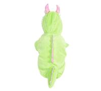 Veemoon Costume Dinosaure pour Chien et Chat Petit Sweat à Capuche Chaud Cosplay Animaux 4-5 Kg Déguisement Original pour Fêtes et Halloween