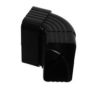 Veemoon Coude De Descente De Gouttière En Alliage D’aluminium 65° 60x80 Mm Résistant à La Corrosion Raccord Pour Système De Pluie Adaptable Installation Toiture