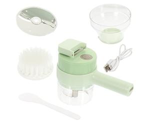 Veemoon Coupe-légumes Électrique Coupe-légumes Et Presse-purée Robot Culinaire Portable Hachoir à Ail Pour Écraser Ail Gingembre Légumes