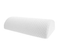 Veemoon Coussin Cale-Jambes Demi-Lune 40x20x10 Cm en Mousse à Mémoire de Forme à Rebond Lent, Oreiller de Soutien Lombaire et Genoux, Coussin pour Pieds Confortable et Ergonomique, Usage