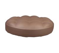 Veemoon Coussin de Siège Rembourré Rond en PU pour Tabouret de Bar 38Cm Coussin Confortable et Chic pour Chaise de Jardin Installation Facile Utilisation Polyvalente