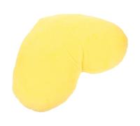 Veemoon Coussin Décoratif en Peluche Forme de Cœur 40 Cm Jaune, Oreiller en Coton Doux pour Canapé, Peluche Créatif Chambre Garçon et Filles et Décoration Mariage