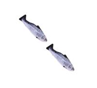 Veemoon Coussin Poisson en Peluche Doux De 20 Cm - Oreiller Décoratif Créatif pour Maison - Idéal pour Enfants Et Adultes Truite Colorée à Poser Ou à Câliner
