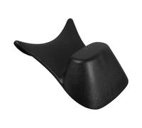 Veemoon Coussin Repose-nuque en Silicone Antidérapant Noir pour Bac à Shampooing, Appui-tête Confortable pour Lavage de Cheveux en Salon