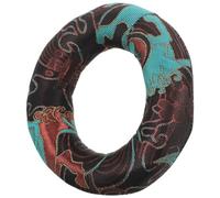 Veemoon Coussin Rond en Tissu pour Bols Chantants et Instruments Sonores, Antidérapant Prise Renforcée, pour Espaces de Contemplation et Bureaux