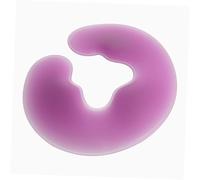 Veemoon Coussin Visage Silicone pour Spa et Salon Coussin U Confortable pour Massage Dos et Cervicales Pad Relaxant pour Table de Massage et Soins Spa