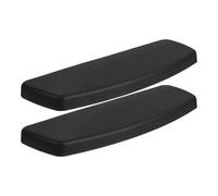 Veemoon Coussins de Rechange pour Accoudoirs de Chaise de Bureau en Plastique PP Antidérapants Résistance à la Pression Paire de Coussins Fixes Triangulaires Accessoires Compatibles pour