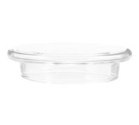 Veemoon Couvercle de Rechange pour Théière en Verre Borosilicate Couvercle Décoratif Transparent Petite Taille Accessoire Résistant Chaleur pour Maison Camping Anti-Projection