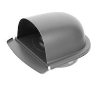 Veemoon Couvercle de Ventilation Fonction Protectrice et Coupe-vent en Acier Inoxydable 100mm pour Conduit D'évacuation D'air Extérieur et Chapeau de Cheminée Mural