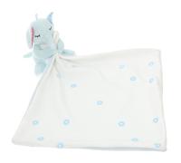 Veemoon Couverture de Sécurité pour Bébés Peluche Douce et Apaisante Doudou Sensoriel Cadeau Naissance pour Nourrissons et Tout-petits