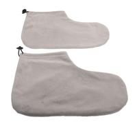 Veemoon Couverture En Cire De Paraffine Pour Soins Des Pieds Taille Unique Chauffe-cire Pour Thérapie Thermique Pieds Secs Et Froids Confortable En Tissu Élastique Gris