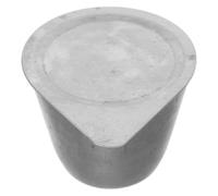 Veemoon Creuset Nickel avec Couvercle Pot de Fusion Compact pour Raffinage Métal Expériences Chimiques et Fabrication de Bijoux Outil de Laboratoire Polyvalent pour Échantillons Petits