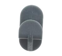 Veemoon Crochet De Porte Du Congélateur Outil De Réfrigérateur Crochet De Congélation Cheville De Support D'étagère Clips D'étagère En Métal En Acier Inoxydable Plastique Blanche