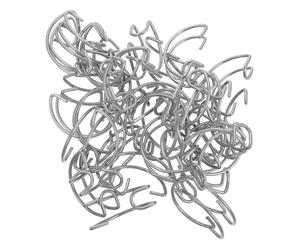 Veemoon Crochet Porte Cage Lapin 40 Crochets Multifonctions Acier Inoxydable 4 CM pour Cage Hamster Nain et Volière Intérieure