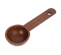 Veemoon Cuillère Doseuse en Bois de Noyer Noir 10 Ml Cuillère à Café Multifonctionnelle pour Mesurer Café Thé Épices Cuisine et Bocaux Pelle en Bois Pratique et Portable