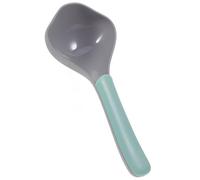 Veemoon Cuillère Doseuse Numérique pour Croquettes de Chien et Chat, Plastique Abs avec Manche Vert et Gris, Mesure Précise Nourriture Animale, pour Bols Profonds et Alimentation