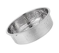 Veemoon Cuiseur Vapeur Domestique en Acier Inoxydable 304 avec Double Poignée, Diamètre 20 Cm, Panier Vapeur Multifonction pour Marmite et Autocuiseur, Cuisson Saine Légumes et Fruits,