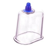 Veemoon Cupping Jar Transparent Vacuum Suction Tool For Home Use Smooth Opening Design Muscle Relaxation And Blood Flow Improvement