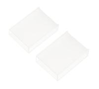 Veemoon Cuvettes en Verre Optique 2 Pièces 30 Mm pour Spectrophotométrie Laboratoire, Microcuvettes de Lecture Précise Adaptées Analyse Chimique et Pharmaceutique