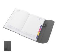 Veemoon Daily Planner Journal Notebook Business Organizer With Hourly Schedule PU Leather Agenda For Work School And Personal Use