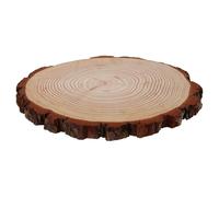 Veemoon Dalles de Jardin en Bois Rondes 30 CM Épaisseur 2 CM Pavés Extérieurs Décoratifs pour Allée Jardin Terrasse 1 Pièce Usage Extérieur Jardinage Aménagment