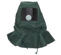 Veemoon de sableuse Protection pour sableuse écran Facial Masques air Complet Chapeau Hottes de sablage Casque de sablage étanche à la poussière béton Suite Capot abrasif