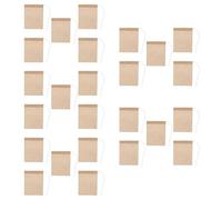 Veemoon de Thé en Papier Filtre Marron Cordon de Serrage 100 Sachets Jetables et Pratiques Lot de 100 Pièces pour Thé en Vrac, Café, et DIY Infusion Parfumée