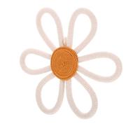 Veemoon Déco Murale Marguerite Tissée Corde de Coton Style Décoration Fleurie pour Chambre Garçon Fille et Ambiance Romantique