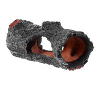 Veemoon Décoration Ornement Forme Tronc d'arbre Cachette en Résine Aquarium Refuge Naturel pour Reptiles pour Aquarium et Bassin pour Poissons et Amphibiens