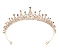 Veemoon Diadème de Mariage Bandeau Cristal Accessoire de Coiffure pour Mariée Couronne de Mariage Serre-tête Étincelant