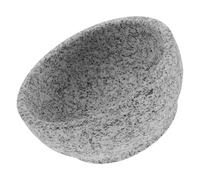 Veemoon Diffuseur D'huiles Essentielles pour Sauna 16 Cm en Pierre D'aromathérapie Résistante la Chaleur Bol Porte-Huile Sauna 600 ML Réutilisable pour Spa et Hammam Accessoire