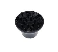 Veemoon Diffuseur Sèche-cheveux Noir Embout Professionnel pour Cheveux Bouclés Ondulés et Raides Diffuseur Haute Résistance pour Coiffage sans Frisottis