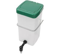 Veemoon Distributeur d'eau Automatique pour Animaux de Compagnie 1000ml en PVC Blanc Design Suspendu Anti-Fuite pour Lapins et Hamsters