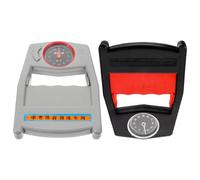 Veemoon Dynamomètre Manuel de Force de Préhension Mécanique 2 Pièces, Testeur de Force pour Entraînement à Domicile, Renforceur de Mains Robuste Aiguilles Précises, Musculation des Mains