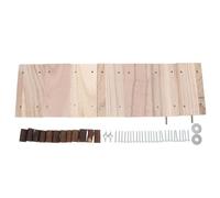 Veemoon Échelle à Hamster en Bois Naturel 7 Marches, d'escalade pour Petits Animaux, Accessoire Solide pour Chinchillas et Rongeurs, pour Cage et Exercice Quotidien Couleur Aléatoire