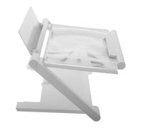 Veemoon Élargisseur D'écran Hauteur Ajustable Pliable de Téléphone Portable Portable Amplificateur 3D en PC et Verre Blanc pour Regarder des Vidéos la Maison